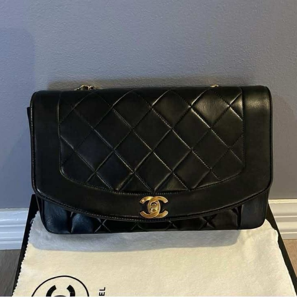 Chanel Black Quilted Shoulder Bag